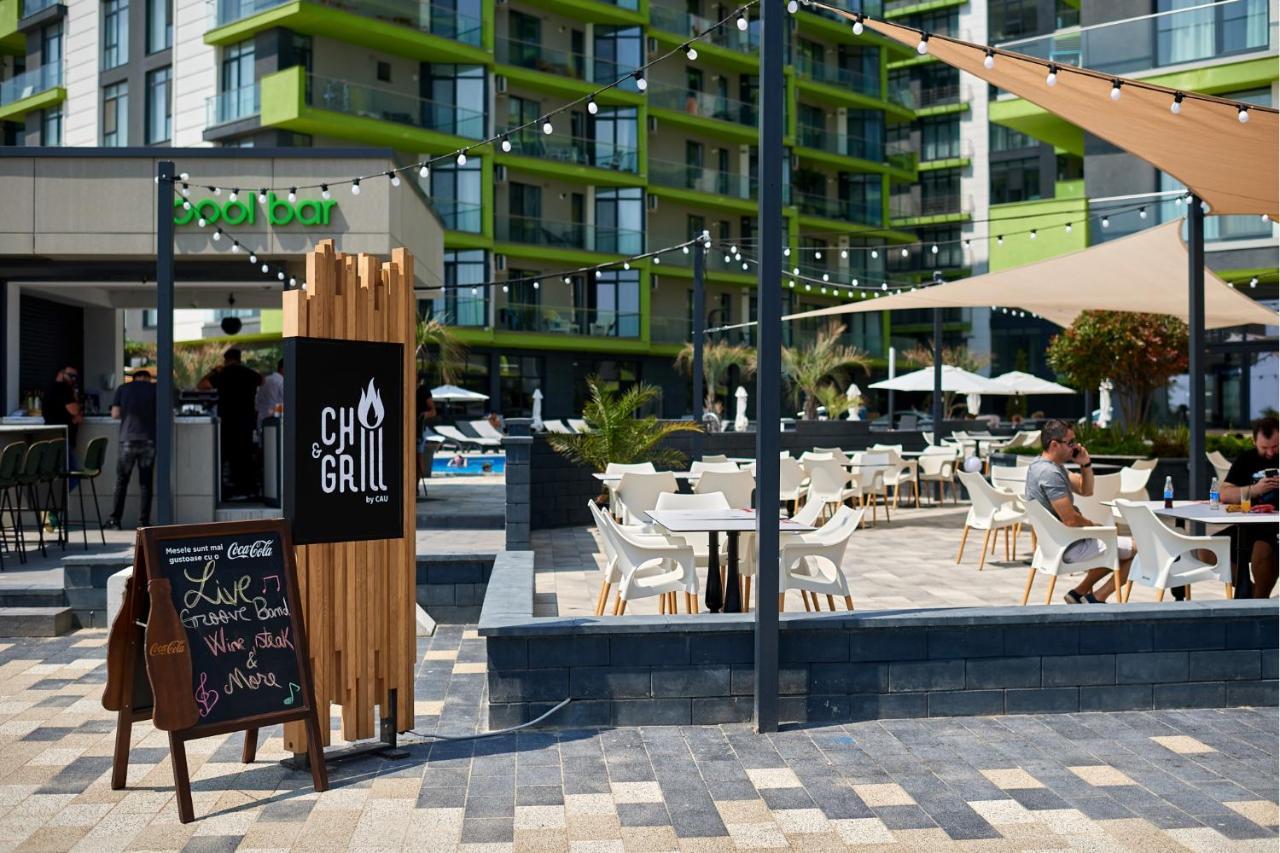 Coral Aparthotel Pool & Spa Mamaia Nord Năvodari Exterior foto